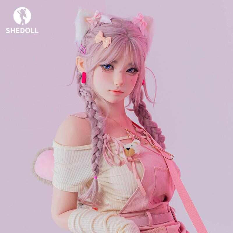 SHEDOLL 江小棠（コウ・ショウタン） 168cm | Dカップ ピンクスター ボディスーツ風 | 甘い/元気 | 減量+発熱ボディ+植毛 | 二次元純欲系ガールフレンド